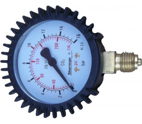 Hweld MANOMETER 0-16 BAR CO2 VÝSTUP