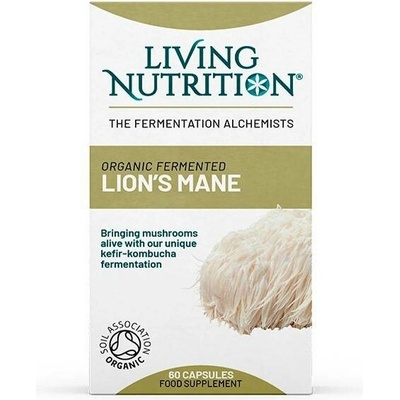 Living Nutrition Fermentovaný korálovec ježatý hericium 60 ks