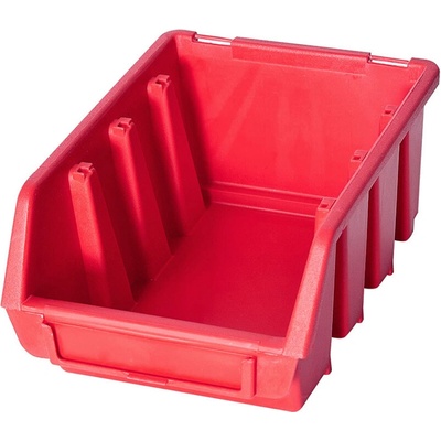 Ergobox Plastový box 2 7,5 x 16,1 x 11,6 cm, červený
