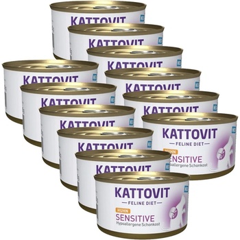 KATTOVIT Sensitive консерви пиле 12 x 85 г