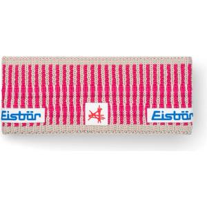 Eisbär Лента за глава Eisbär Iska Stirnband Ski Austria Headband - Brushed Silver / Pitti Pink / White - размер One Size (904-6931-0111)