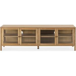 MOME Маса за телевизор от декор от дъб в естествен цвят 160x50x40 cm Ceci - MOME (19528)