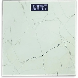 Rosberg Кантар Rosberg R51650G, до 180 кг натоварване, дигитален, LCD дисплей, 4 сензора, точност до 50гр, бял (R51650G)