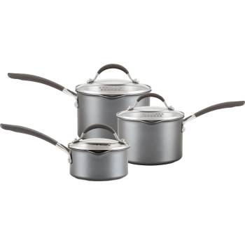 Circulon Комплект кухненски съдове SCRATCHDEFENSE A1, комплект от 3 бр. , алуминий, Circulon (CIRC81842)