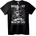 NOONEBRAND Тениска Богат ум, заможен живот - 2XL, Black