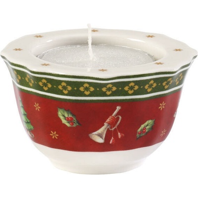 Villeroy & Boch Červený svietnik 4 cm Toy's Delight