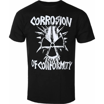 INDIEMERCH мъжка тениска Corrosion of Conformity - Skull Logo - ЧЕРЕН - INDIEMERCH - COC2020-08-20-001