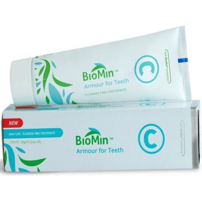 BioMin C pre citlivé zuby bez fluoridov 75 ml