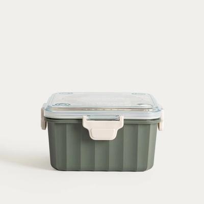 Poppie Obedový box khaki 783340