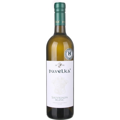 Pavelka a syn Sauvignon blanc Neskorý zber 12% 0,75 l (čistá fľaša)