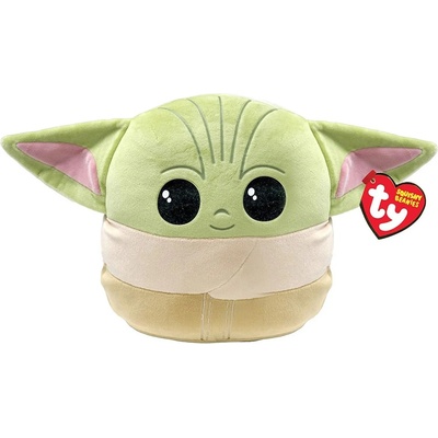 TY Toys Плюшена играчка TY Toys Squish a Boos - Grogu, 22 cm (TY39255)