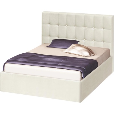 Bogdan Furniture G Легло Мебели Богдан Aria BM01, слонова кост с табла Catleia, слонова кост
