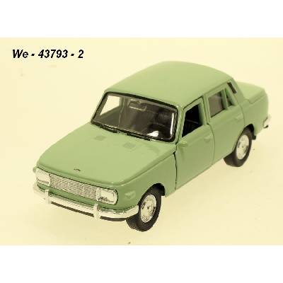 Welly Wartburg 353 green code 43793 modely aut 1:34