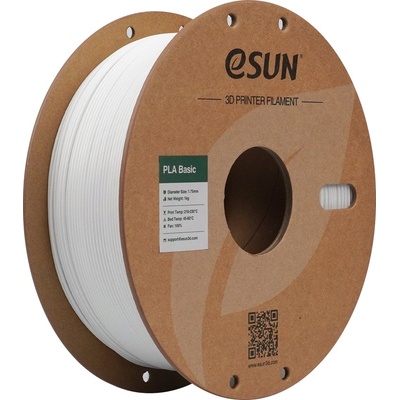 eSUN PLA Basic White - 1, 75 mm / 1000 g (PLA-Basic175W1P1)