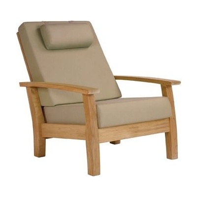 Barlow Tyrie Teakové nízké polohovací křeslo Haven, 85x97x101 cm, teakový rám, 100% Sunbrella waterproof