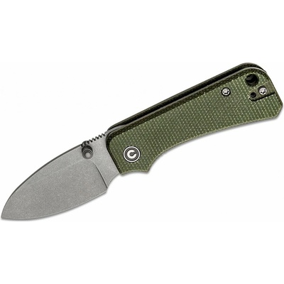 CIVIVI Baby Banter Micarta Stonewashed Nitro-V C19068SB-1