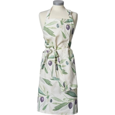 Klippan Švédsko Kuchyňská zástěra Olive green