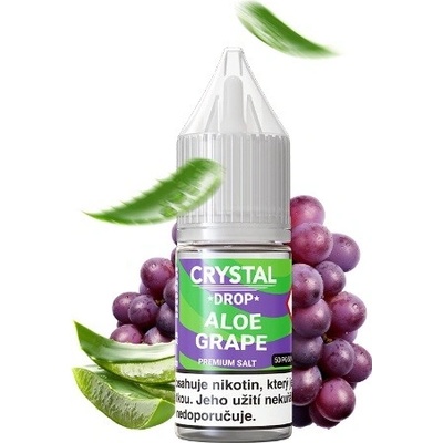 Crystal Drop Salt Aloe Grape 10 ml 20 mg