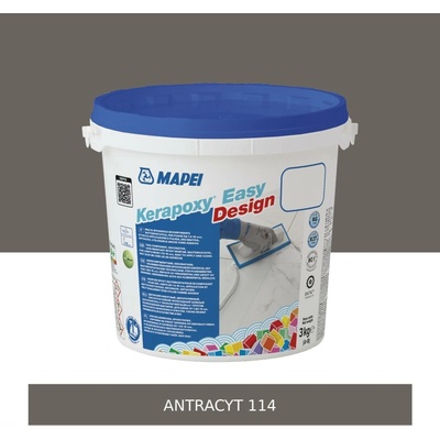 Mapei Kerapoxy Easy Design 3 kg antracitová – Zbozi.Blesk.cz