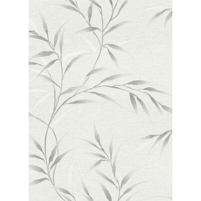 Vliesová tapeta 12256-31 GMK Fashion for Walls 5 Listový motiv šedá 10,05 x 1,06 m