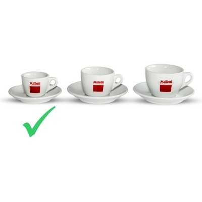 Musetti Espresso šálka s podšálkom 80 ml