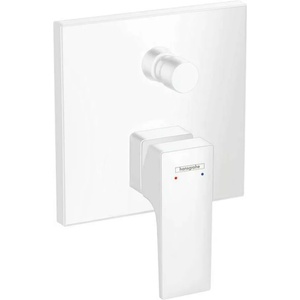 Hansgrohe Metropol - Скрита смесителна батерия за вана с комбинация за безопасност, матово бяла 32546700 (32546700)