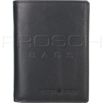 Greenburry Kožená peňaženka XXX-10/2 Black