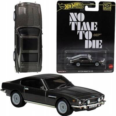 Aston Martin V8 Hot Wheels Premium Pop CultureNo Time To Die 1:64
