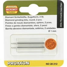 Diamantové stopkové brúsky Ø 1,0 mm, 2 ks, 28212