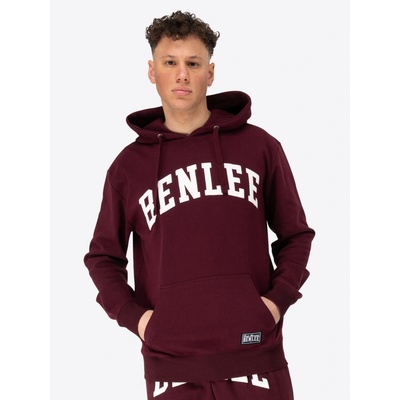 Benlee Men's hooded sweatshirt tmavočervená