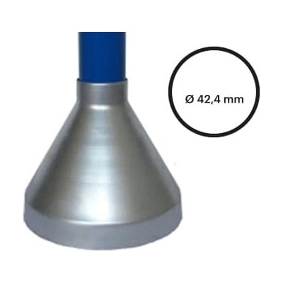 Konstrukční fitinka, spojka ocelových trubek pr. 42,4 mm – krytka 192-C42