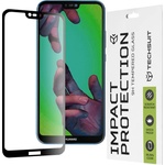 Techsuit Протектор за Huawei P20 Lite - 111D Full Cover / Full Glue Glass - черен