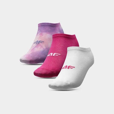 4F Комплект 3 чифта къси чорапи детски 4f 4fjss23usocf102 90s (4fjss23usocf102)