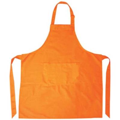 L-Merch Unisex zástěra NT5220 Orange 85x75cm