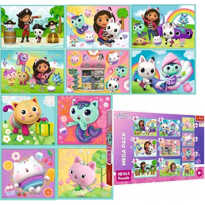 Trefl 10v1 Ve světě Gabby/Universal Gabby´s – Hledejceny.cz