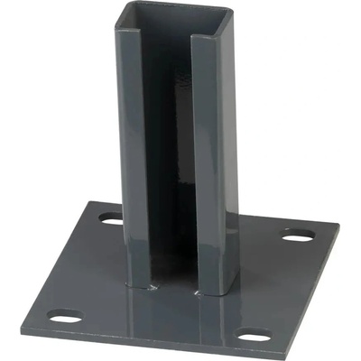 Pätka Strend Pro EUROSTANDARD, 60x40 mm, antracit, RAL7016, na ukotvenie, pre stĺpik