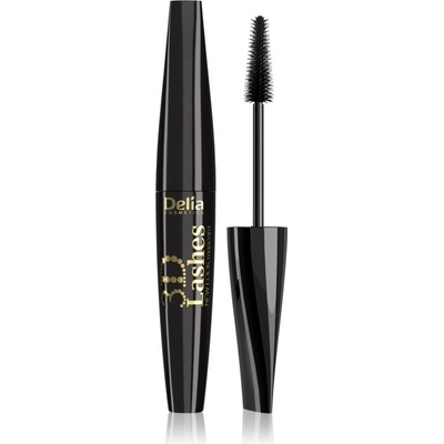 Delia Cosmetics New Look 3D Lashes řasenka pro objem Black 12 ml