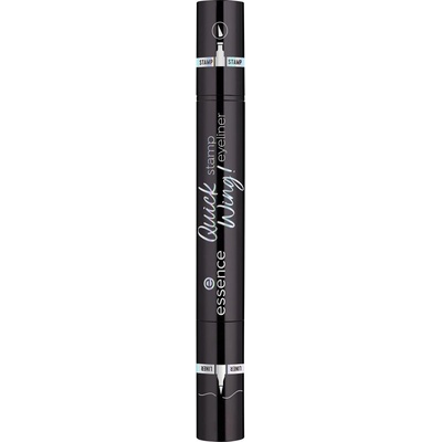 Essence Quick Wing! očné linky a pečiatka 01 Black 3,5 ml
