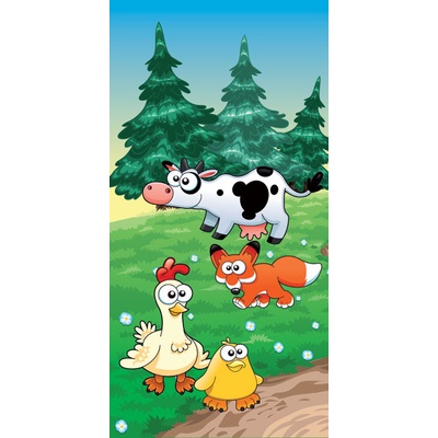 Dimex S-226 Dětská vliesová fototapeta na zeď Animals rozměry 110 x 220 cm