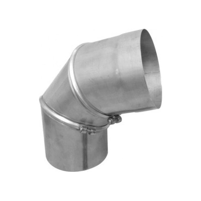 Almeva koleno 0-90° nastavitelné 250 mm nerezové IVEVB925