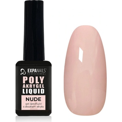 EXPA-nails UV/LED Poly Akrygel Liquid Nude 11 ml – Sleviste.cz