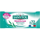 SANYTOL Dezinfekční univerzální čistící utěrky s vůní Eukalyptu 36 ks