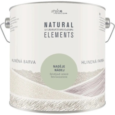 StyleColor Natural Elements 2,5 l šalviovozelená