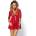 Anais Saffie Robe Red M