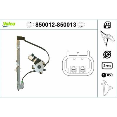 Zdvihacie zariadenie okien VALEO 850013