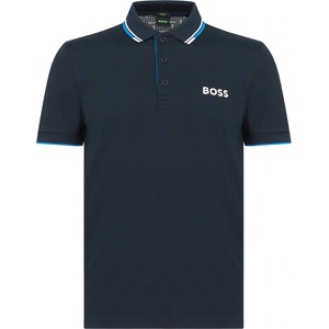 Boss Блуза с яка Boss Mens BOSS GREEN Paddy Pro Premium Cotton Polo Shirt - Navy 402