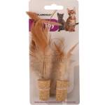 Flamingo коркова играчка за котка 1 бр