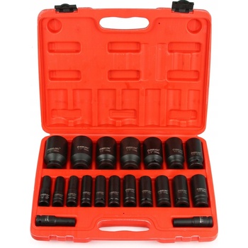 MARPOL Sada rázových nadstavcov 20 dielna 1/2" 10-38mm