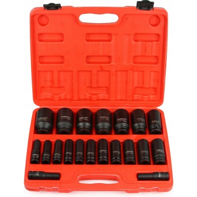 MARPOL Sada rázových nadstavcov 20 dielna 1/2" 10-38mm