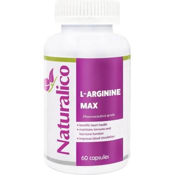 Image 1 of Naturalico L-Arginine Max [60 капсули]